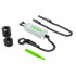 Korda black & white bobbin small white