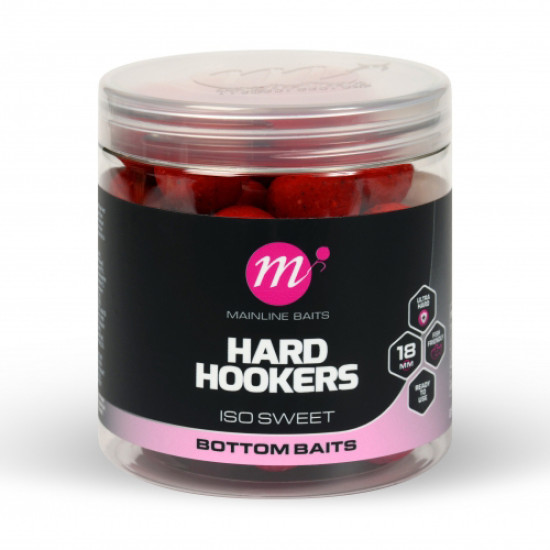 Mainline hard hookers iso sweet bottom baits 18mm
