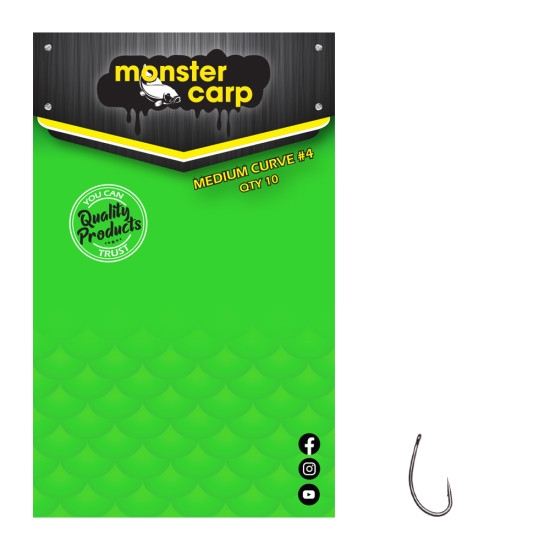 Monster carp medium curve 4