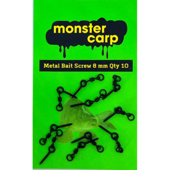 Monster carp bait screw metal 8mm