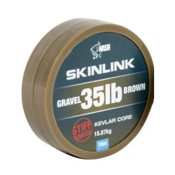 Nash skinlink gravel brown 35lb semi stiff 10m
