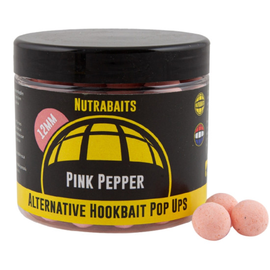 Nutrabait pop up pink pepper 12mm