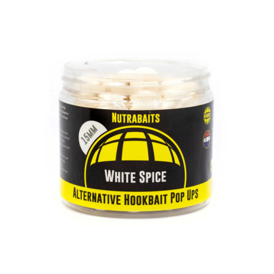 Nutrabait pop up white spice 12mm
