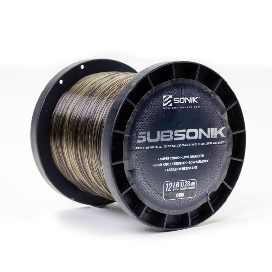 Sonik Subsonik 12lb 1200m 0.28mm- Camo