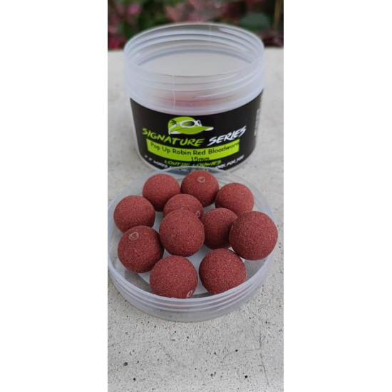 Specimen pop up robin red bloodworm 15mm