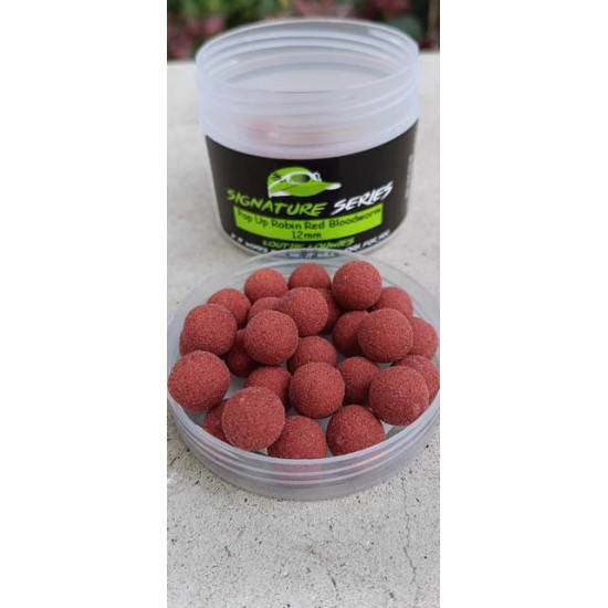 Specimen pop up robin red bloodworm 12mm