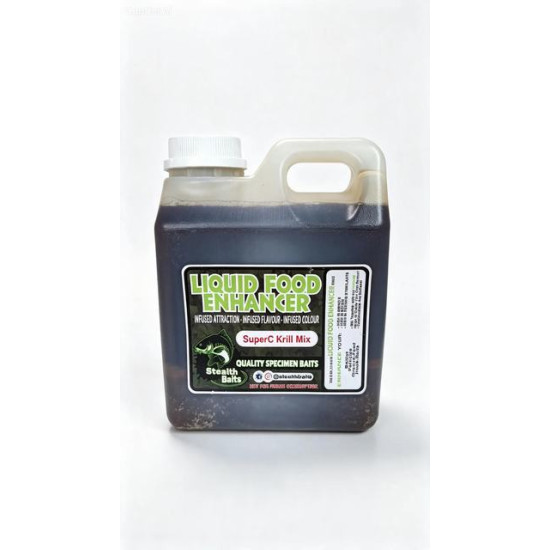 Stealth liquid food enhancer super c krill mix 1L
