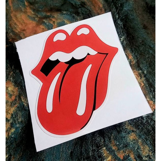 Sticker red mouth 