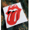 Sticker red mouth 