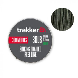 Trakker sinking braided reel line 30lb 300m