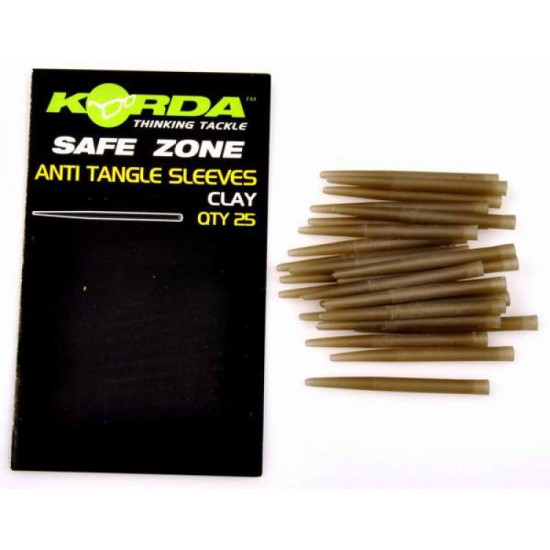 Korda anti tangle sleeves Clay 